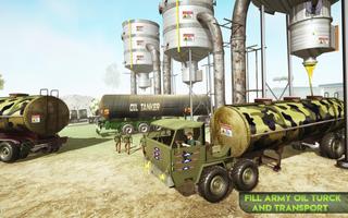 Transporter Tanker Minyak US Army: Pro Driver screenshot 1