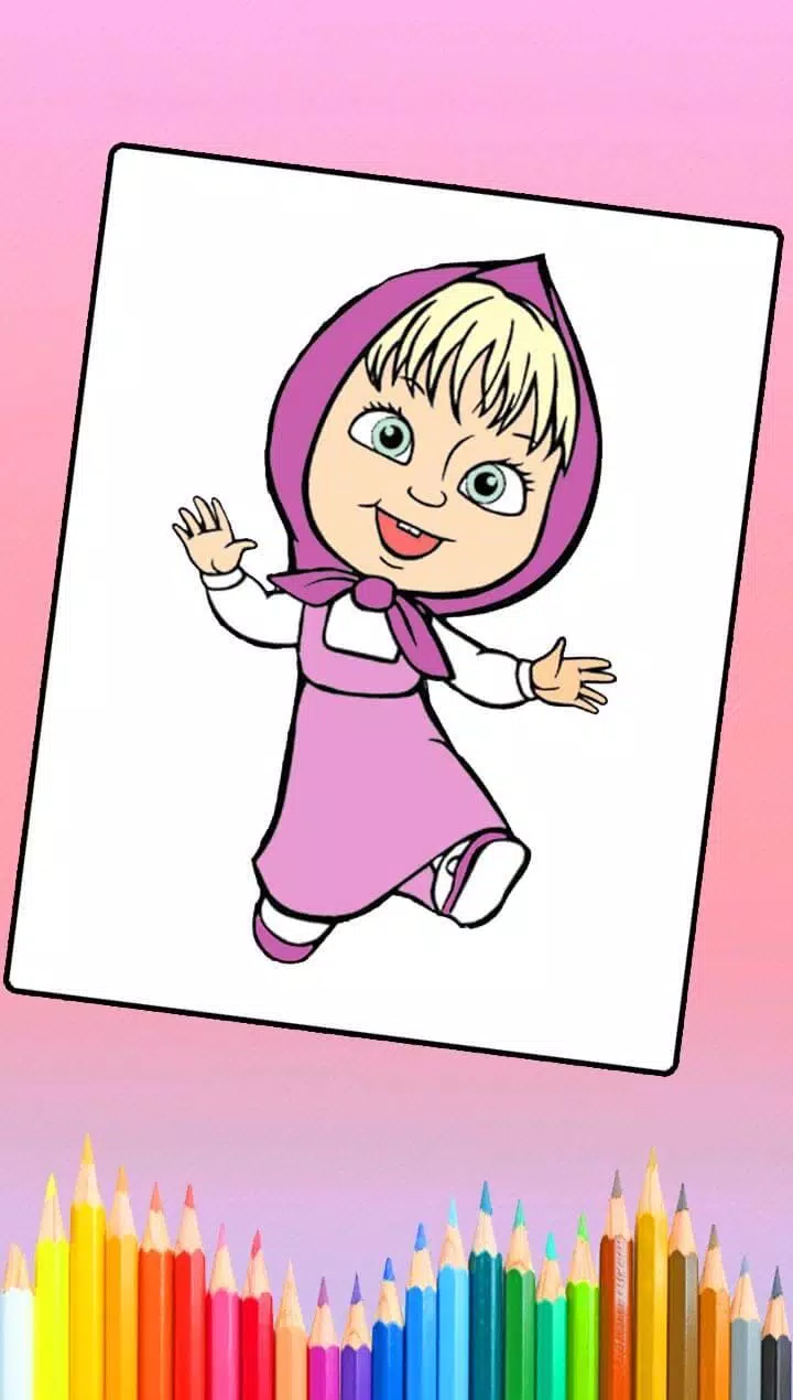 Coloring Book for Masha and Bear APK for Android Download