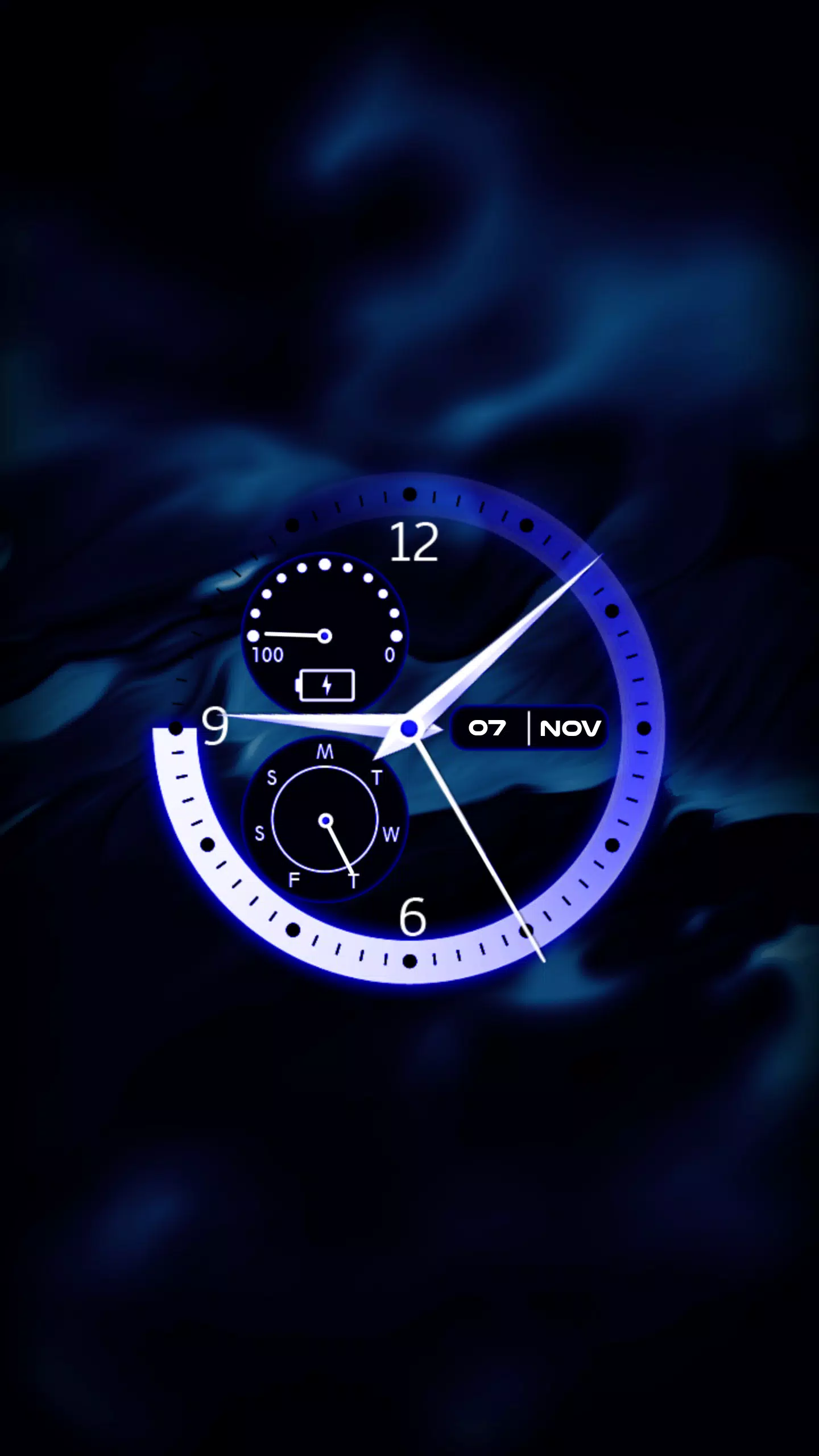 Descarga de APK de Reloj Fondo De Pantalla Neon para Android
