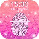 Glitter Fingerprint Lock Screen Simulator APK