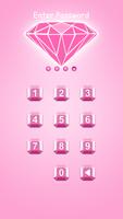 ダイヤモンドロック画面 ジッパー女の子用のアプリ スクリーンショット 2