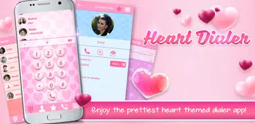 Heart Caller Screen Dialer Theme