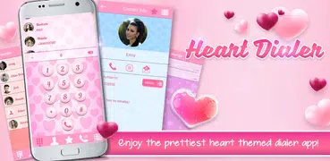 Herzen Dialer und Kontakte App