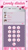 Heart Caller Screen Dialer Theme poster