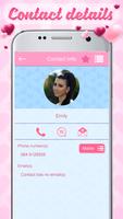 Herzen Dialer und Kontakte App Screenshot 2