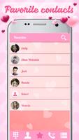 Herzen Dialer und Kontakte App Screenshot 3
