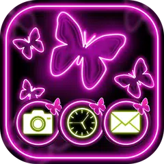 Neon Launcher Thema Kostenlos