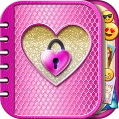 Pink Diary with Lock Password APK download