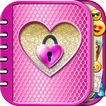 Pink Diary with Lock Password