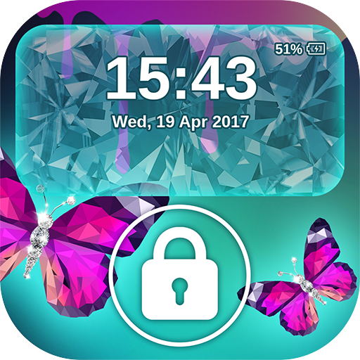 Fancy Locker Lock Screen Theme