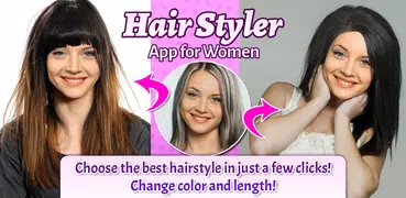 Hair Styler App for Women with your Pic