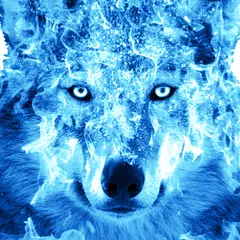 Ice Fire Wolf Wallpaper XAPK download