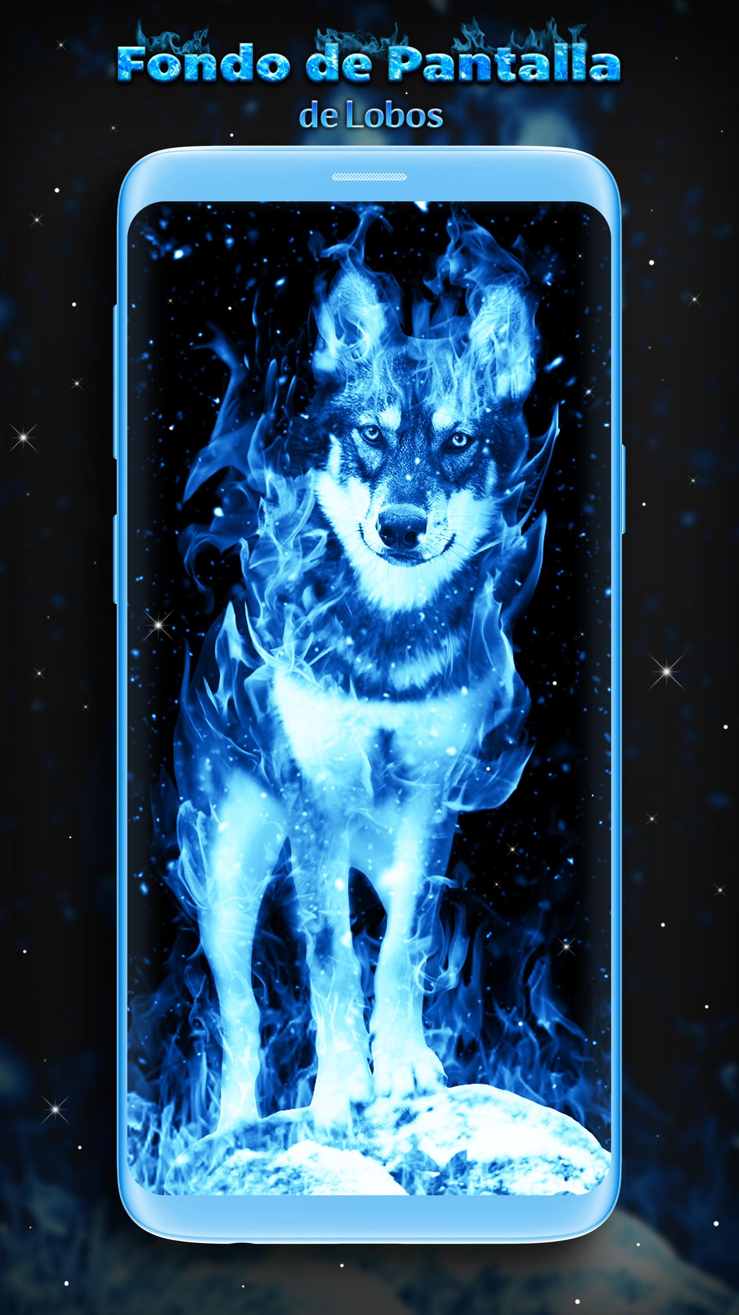 Descarga de APK de Fondo de Pantalla de Lobo Azul para Android Descarga de APK de Fondo de Pantalla de Lobo Azul para Android