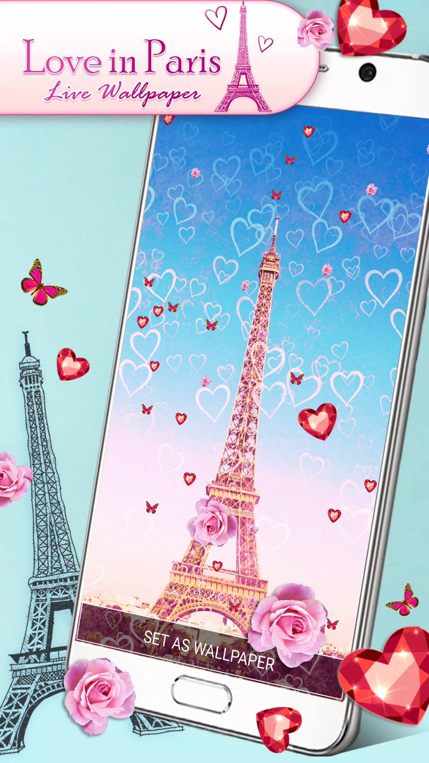 Download Roblox Girl In Paris Wallpaper