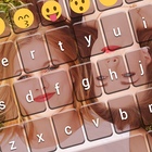 Foto Tastatur mit Emoticons Zeichen