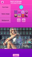 Photo Keyboard with Emoticons screenshot 2