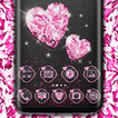 Pink Heart Diamond Theme