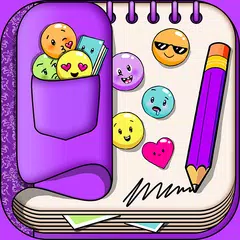 Purple Diary with Lock