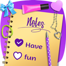 Purple Notepad with Lock APK