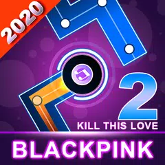 Скачать BLACKPINK Dancing Balls:KPOP Music Dance Line Game XAPK