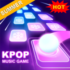 KPOP Hop: Music Rush Dancing Tiles Hop! آئیکن