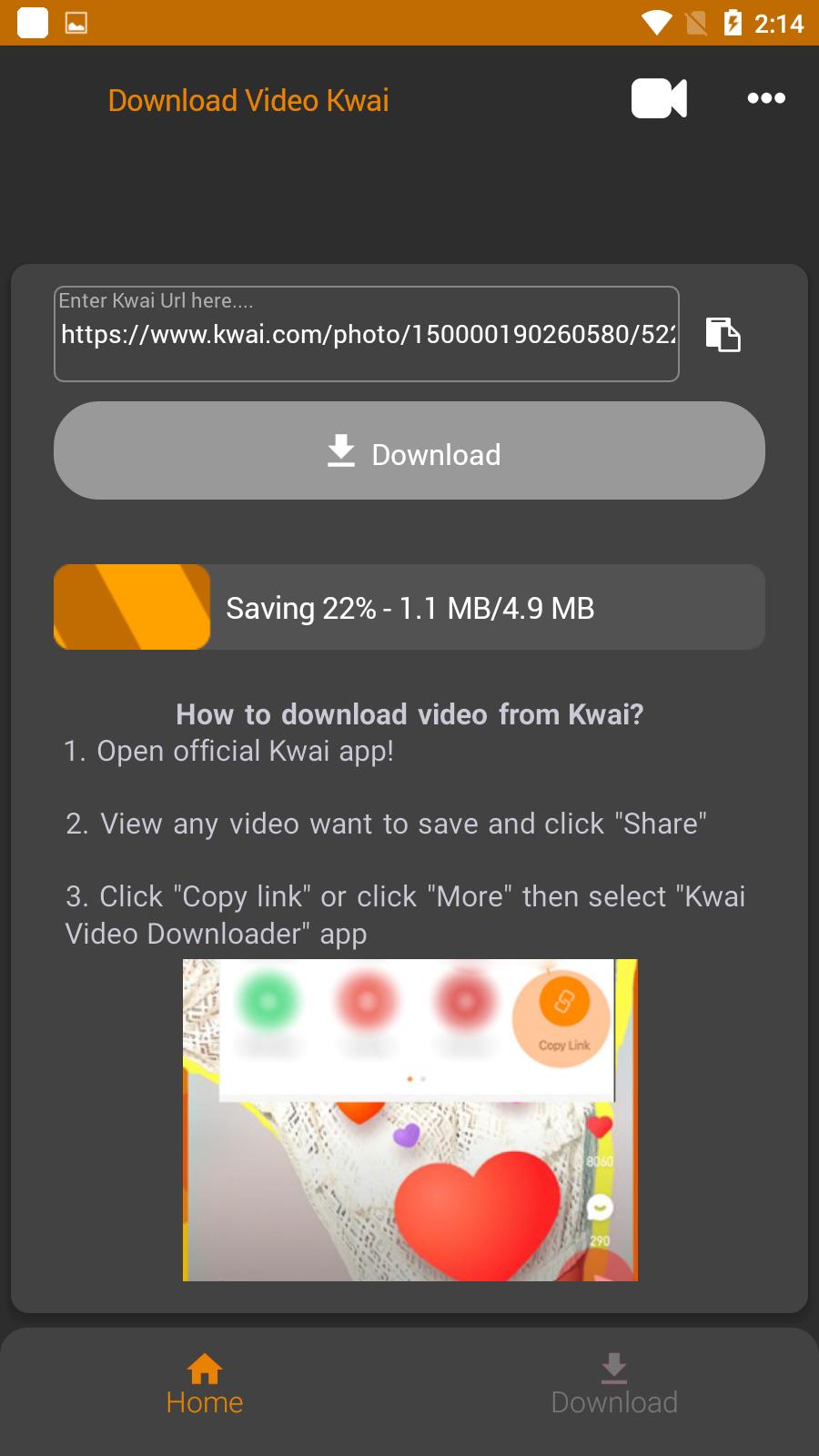 About: Video Downloader for Kwai: Without Watermark (Google Play version)