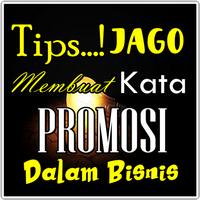 Tips Buat Kata Promosi Daganga Poster