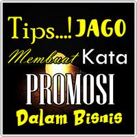 Tips Buat Kata Promosi Daganga poster