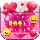 Glitter Heart Keyboard আইকন