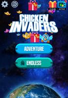 chicken invader galaxy attack survival plakat