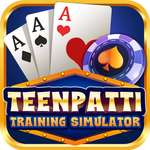 Teenpatti Training Simulator icon