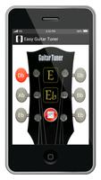 Easy Guitar Tuner capture d'écran 1