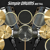 Simple Drums - Metal ไอคอน