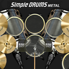 Simple Drums - Metal icône