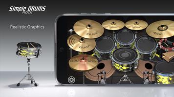 Simple Drums Rock screenshot 1