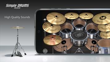 Simple Drums Rock ภาพหน้าจอ 2