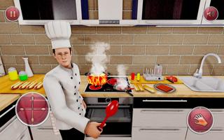 Virtual Chef Simulator Kitchen penulis hantaran