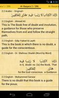 Quran Translations capture d'écran 1