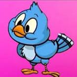 mini mini bir kuş donmuştu