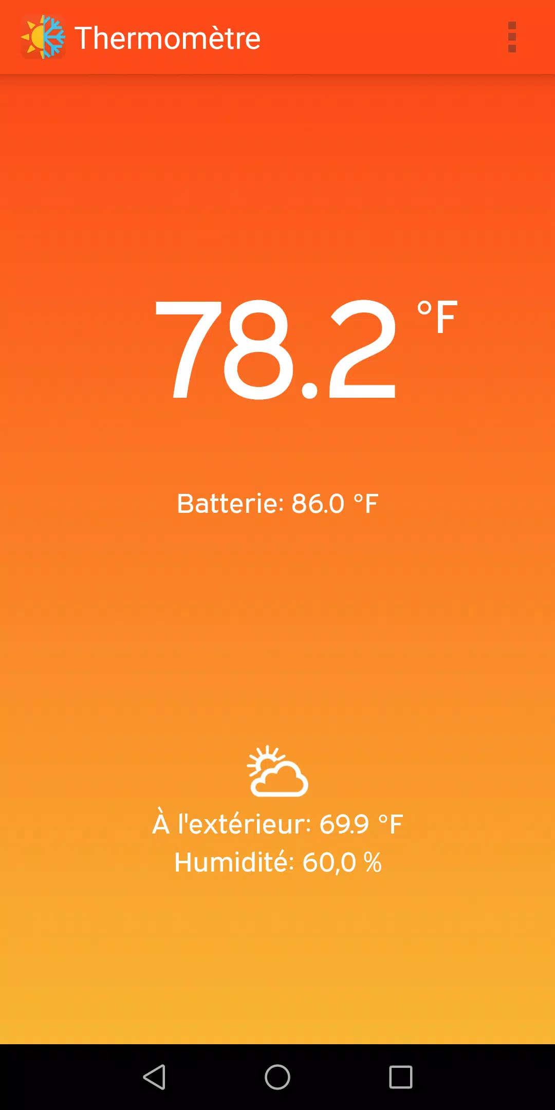 Thermomètre APK pour Android Télécharger
