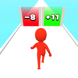 Jeu Stickman Run Race 3D icône