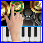 Blue Drum - Piano-icoon