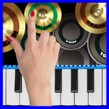 Blue Drum - Piano icône