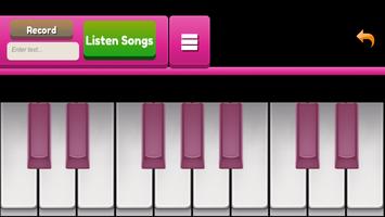 Piano rose - pour les filles capture d'écran 2
