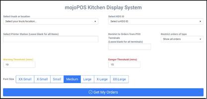 mojoPOS Kitchen Display System capture d'écran 1