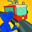 Tram Rush: Blue Monster 3D APK