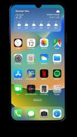 iPhone Launcher iOS 16 الملصق