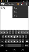 Tamil transliterator syot layar 2