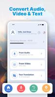 Translate Audio, Video to Text-poster
