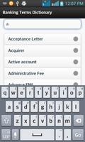 Banking Terms Dictionary screenshot 1